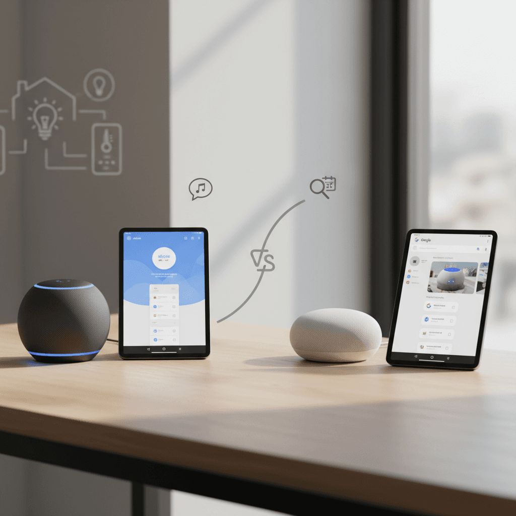 【初心者向け徹底比較】AlexaとGoogle Home、初めてのスマートスピーカーはどっち? 【初心者向け徹底比較】AlexaとGoogle Home、初めてのスマートスピーカーはどっち?